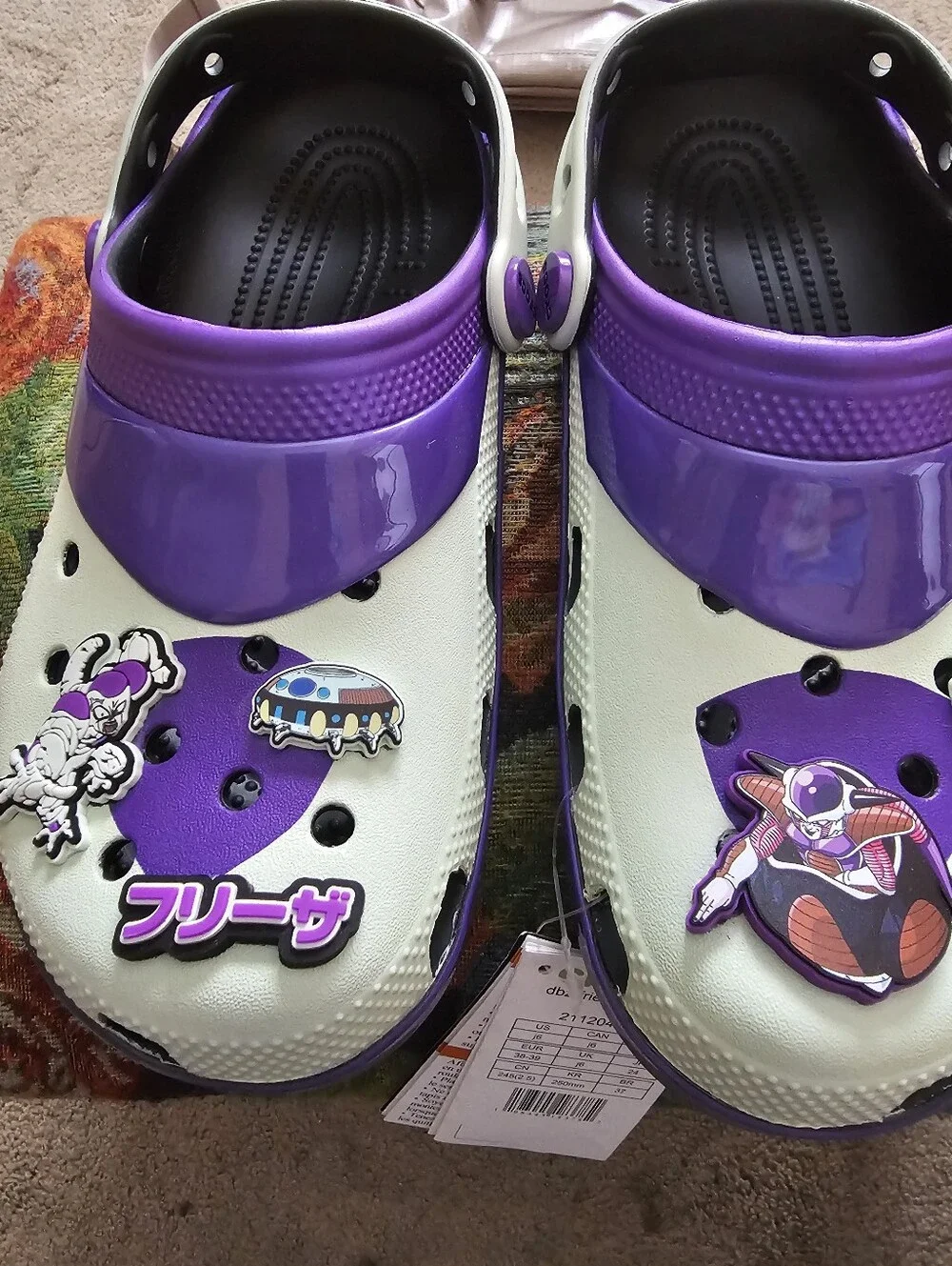 Crocs Kids' Dragon Ball Z Frieza Classic Clog Size 4